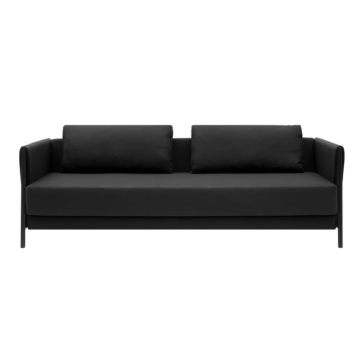 Madison Schlafsofa von Softline in schwarz / Filz Melange anthrazit (610)