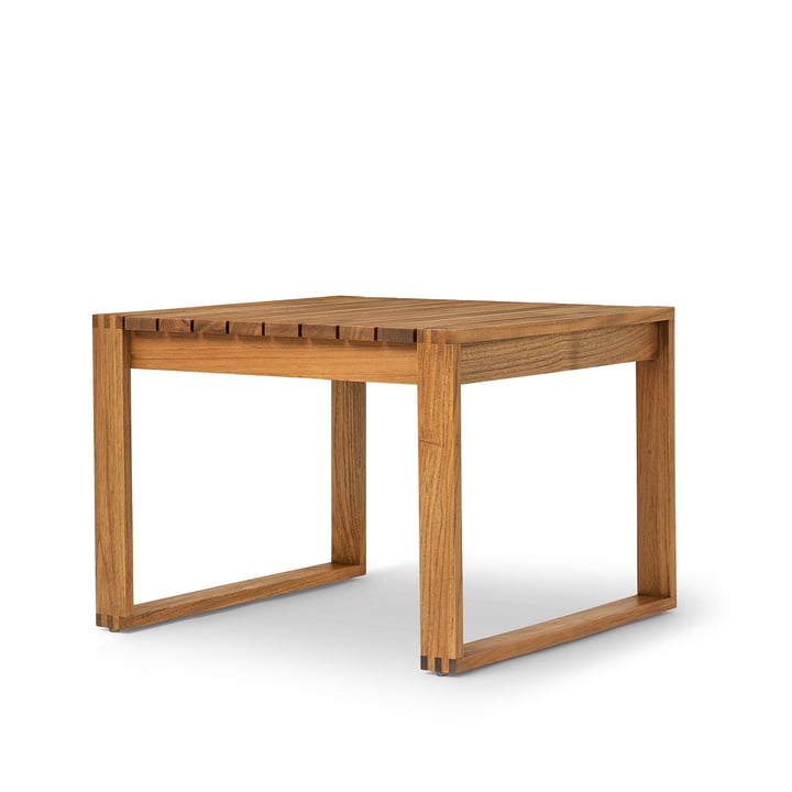 BK16 Beistelltisch 69 x 66 cm von Carl Hansen in Teak geölt