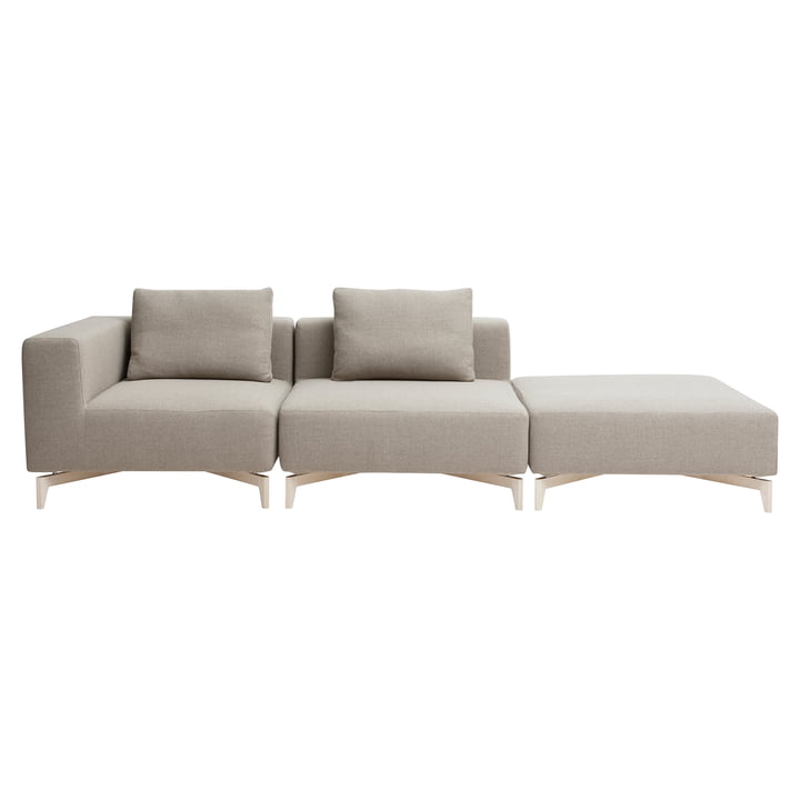 Passion Modulsofa, Esche / beige von Softline