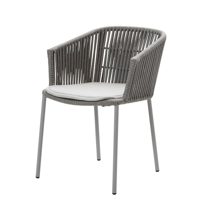 Moments Stuhl mit Armlehne (7440) Outdoor von Cane-line | Connox