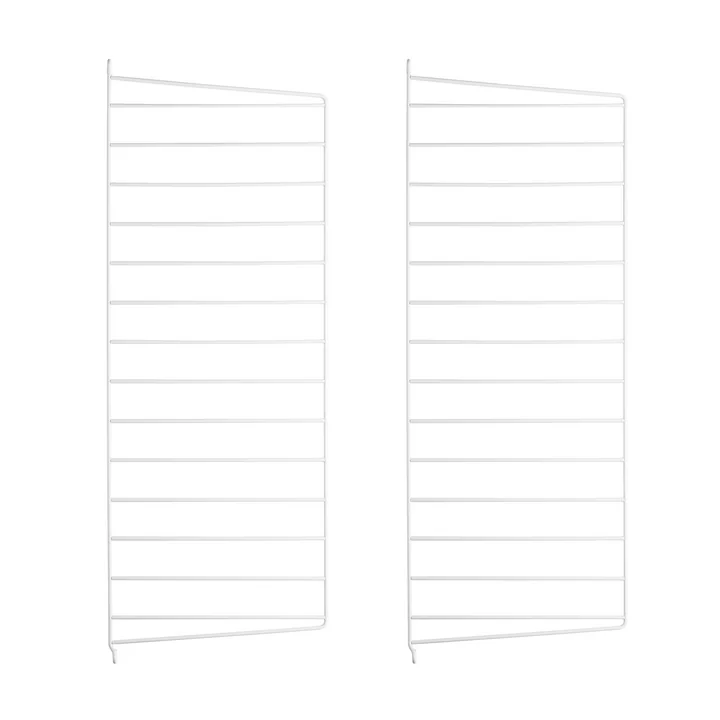 Wandleiter für String Regal 75 cm (2er-Pack) von String in Weiss
