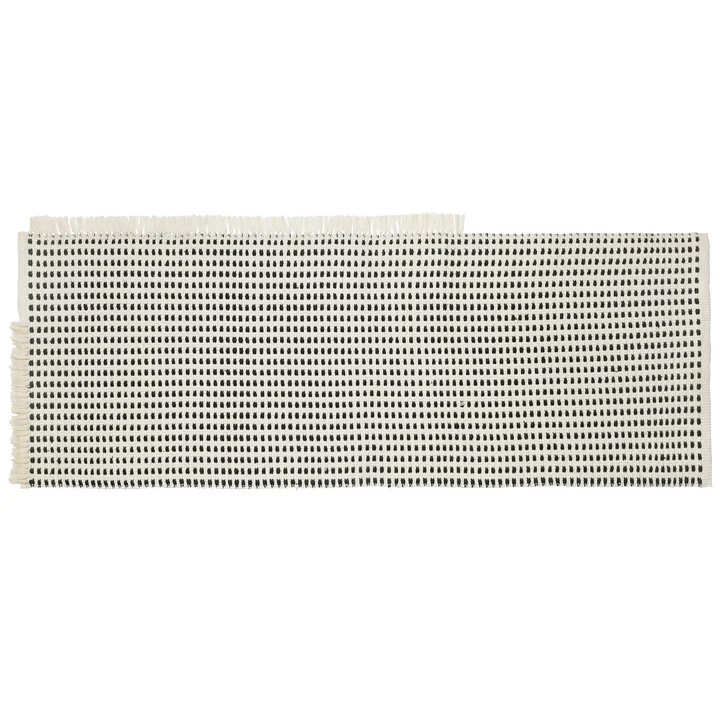 Way Outdoor Läufer 180 x 70 cm von Ferm Living in off-white / blau