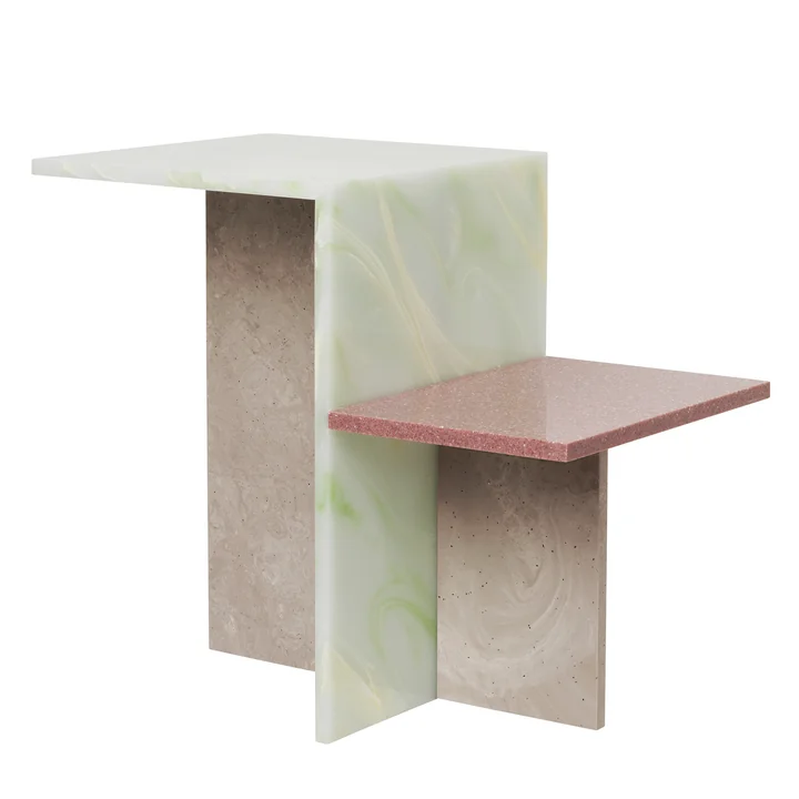 Distinct Beistelltisch in multi von Ferm Living