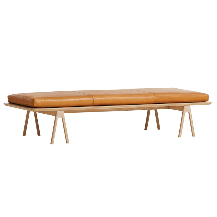 Level Daybed von Woud in Eiche / cognac