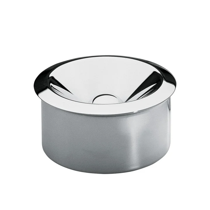 Marianne Brandt Aschenbecher von Officina Alessi in Edelstahl