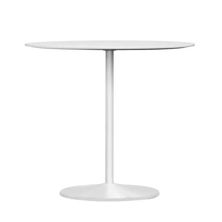 Panton Esstisch, Ø 90 x H 72 cm von Montana in Laminat snow / snow