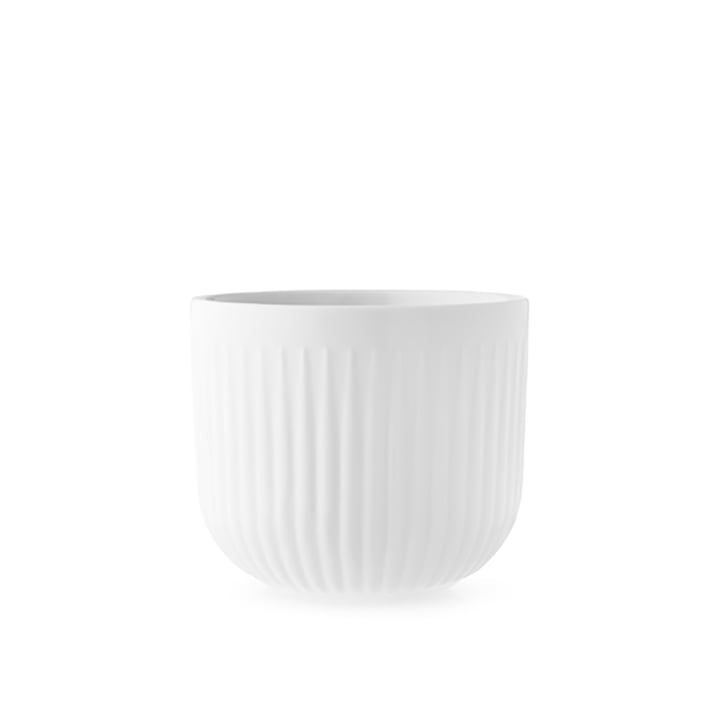 Legio Nova Übertopf Ø 13 cm von Eva Trio in weiss