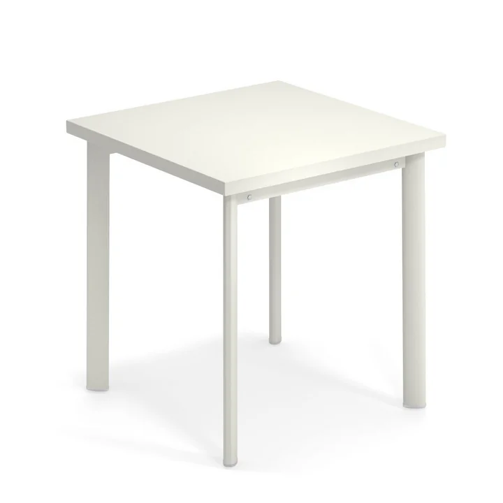 Star Tisch H 75 cm, 70 x 70 cm in weiss von Emu