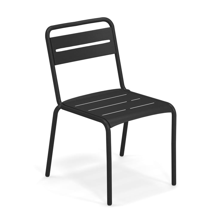 Star Stuhl in schwarz von Emu