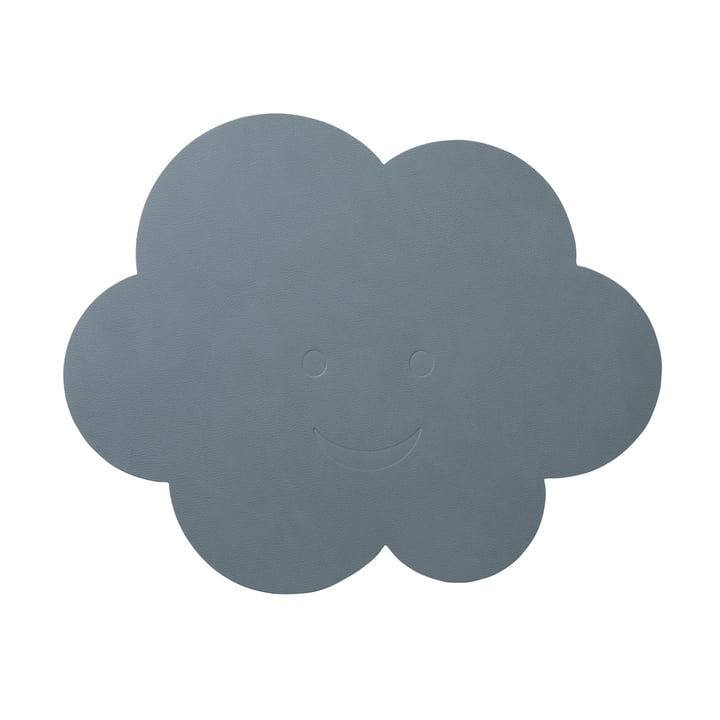 Kinder-Tischset Wolke von LindDNA in Nupo hellblau