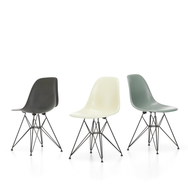 Eames Fiberglass Side Chair DSR von Vitra