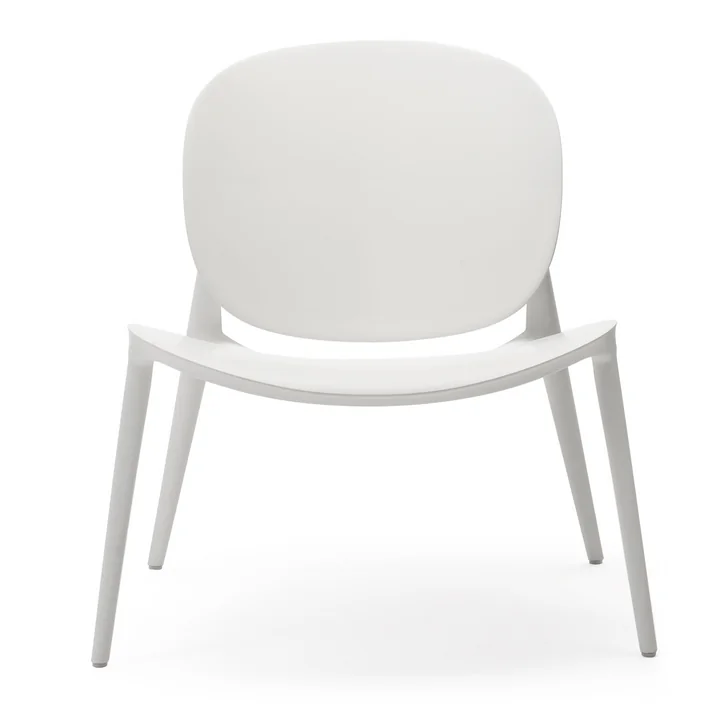 Be Bop Sessel von Kartell in weiss matt
