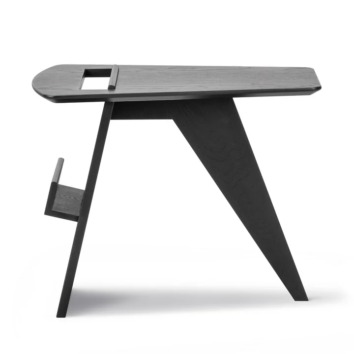 Risom Magazin Beistelltisch in Eiche schwarz lackiert von Fredericia