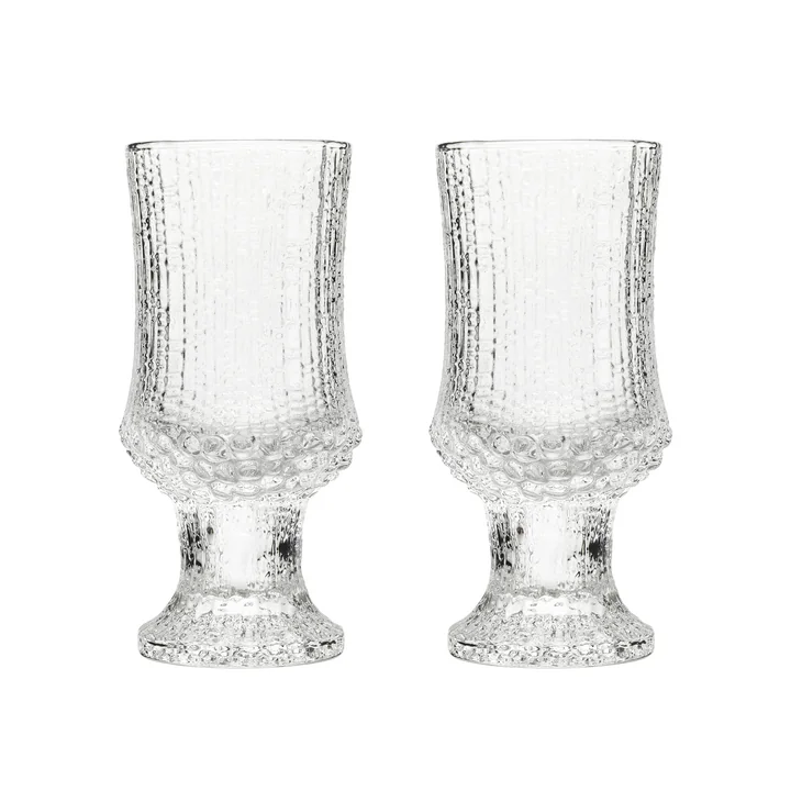 Ultima Thule Weissweinglas mit Fuss 16 cl (2er-Set) von Iittala