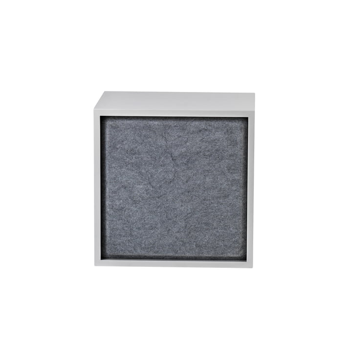Stacked Acoustic Panel, medium in grey melange von Muuto