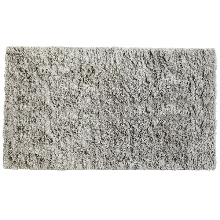 Shaggy Teppich, 240 x 170 cm in warm grey von Hay