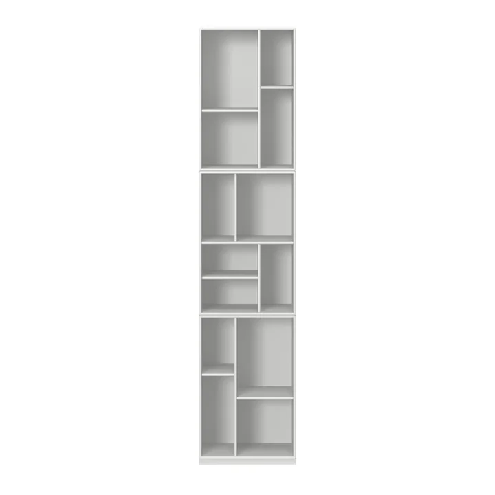 Loom Bücherregal mit Sockel von Montana in new white