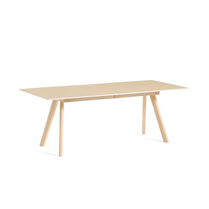 HAY - Copenhague CPH30 ausziehbarer Esstisch, L 160/310 x B 80 x H 74 cm, Eiche matt lackiert