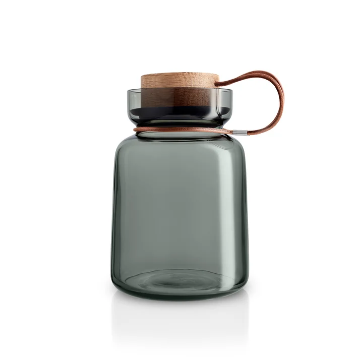 Silhouette Aufbewahrungsglas 1 l von Eva Solo in smokey grey