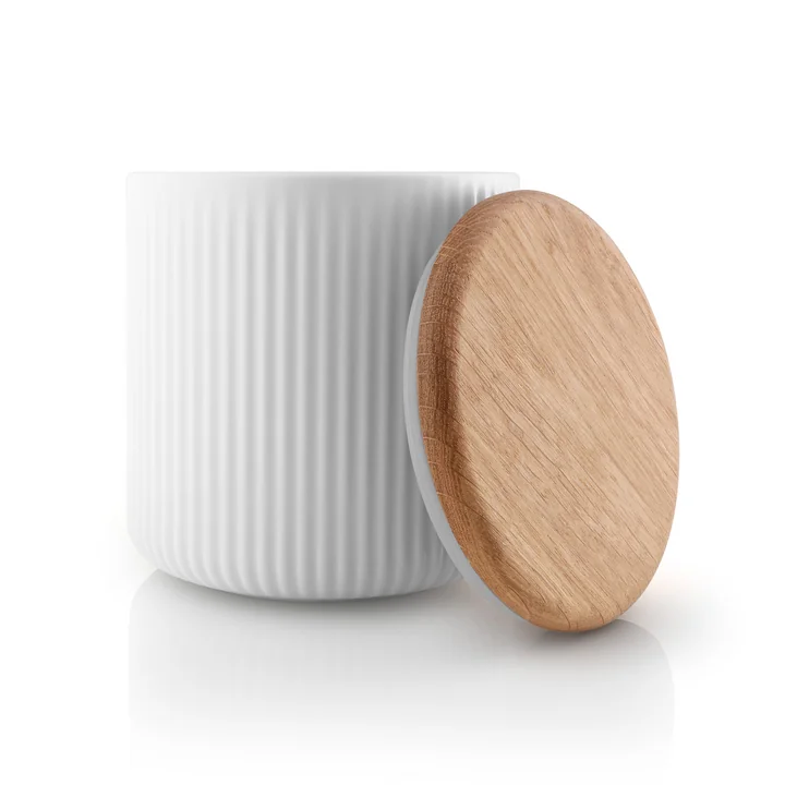 Legio Nova Aufbewahrungsdose 0,7 l, H 12,5 cm von Eva Trio in weiss