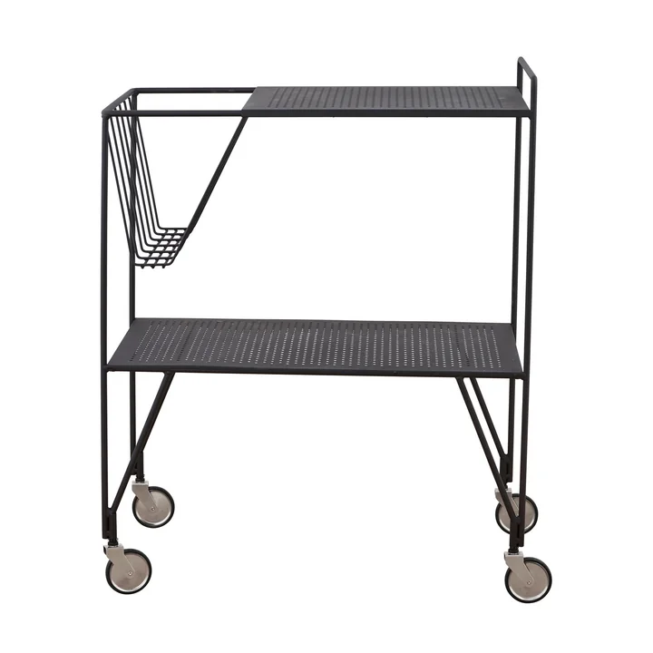 Servierwagen Use 65 cm von House Doctor in schwarz