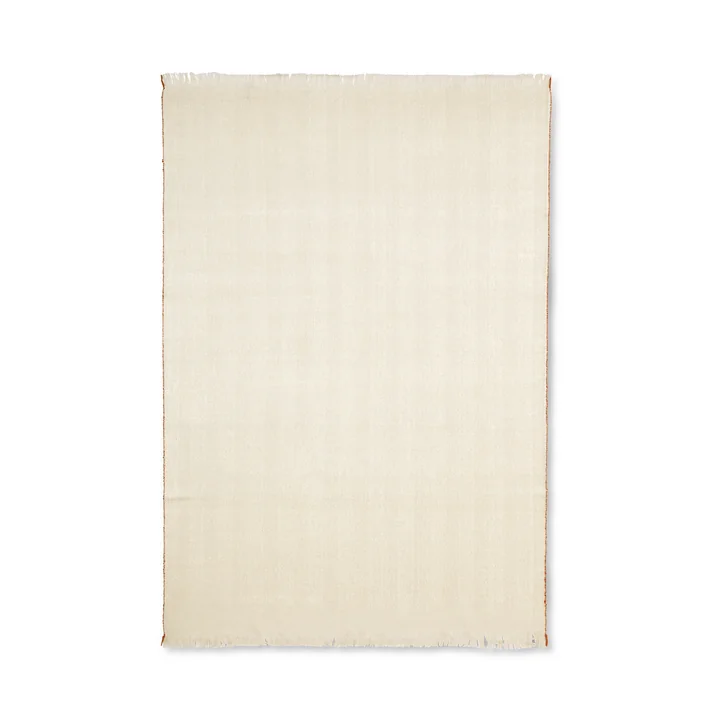 Herringbone Decke 120 x 180 cm von Ferm Living in weiss