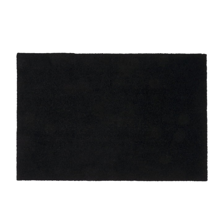 Fussmatte 60 x 90 cm von tica copenhagen in Unicolor schwarz