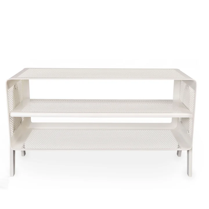 Stand-Schuhregal 88 x 35 x 50 cm von tica copenhagen in weiss