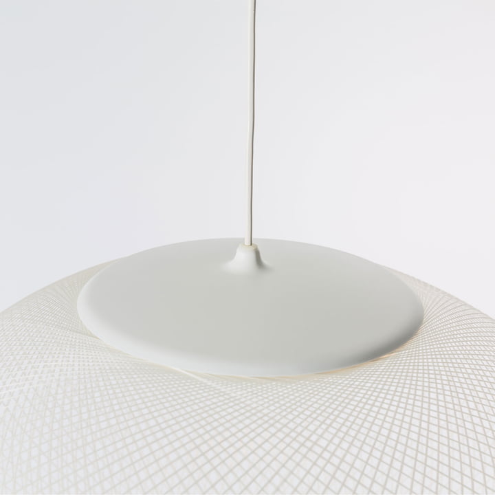 NR2 LED-Pendelleuchte M, weiss Detailansicht von Moooi im Detail