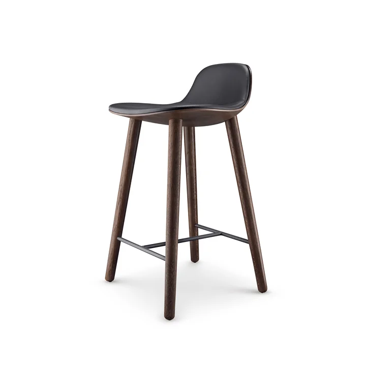 Eva Solo Abalone Barhocker H 65 cm von Eva Solo in Eiche geräuchert / schwarz