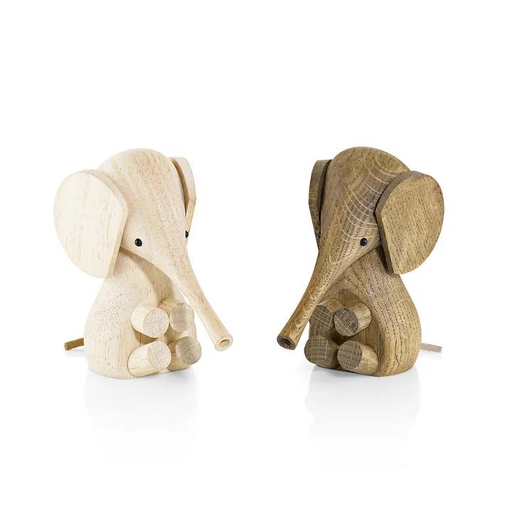 Baby Elefant Holzfigur von Lucie Kaas