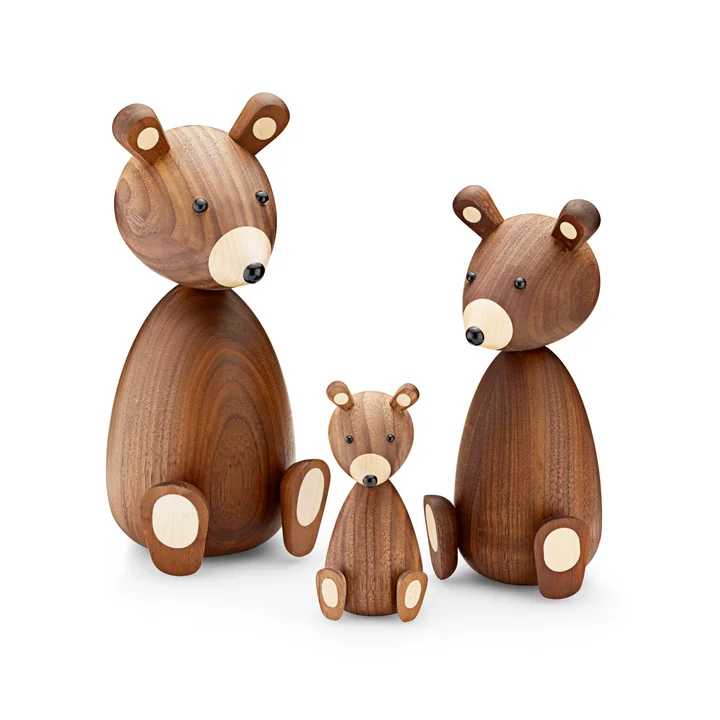 Bär Holzfiguren von Lucie Kaas