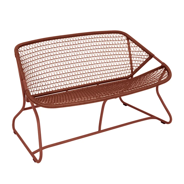 Sixties Bank, ockerrot von Fermob 