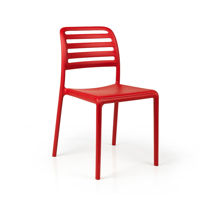 Costa Bistrot Stuhl, rot von Nardi