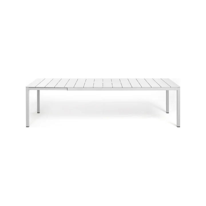 Rio Alu Ausziehtisch 210, weiss von Nardi 
