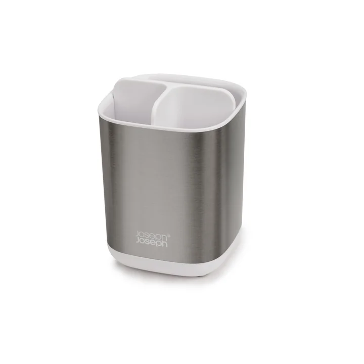 EasyStore Steel Zahnbürstenhalter, weiss von Joseph Joseph 