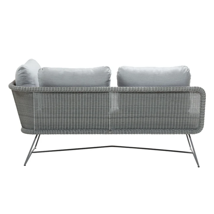 Horizon Modulsofa 2-Sitzer links, hellgrau von Cane-line 