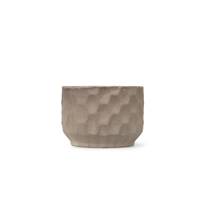 Gro Übertopf Ø 16,5 cm von Kähler Design in sand