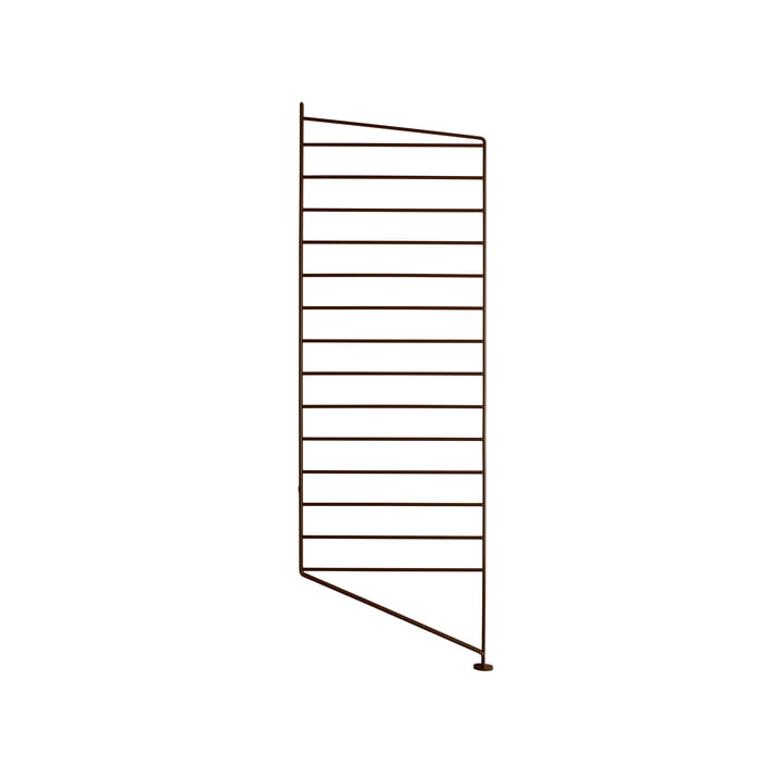 Bodenleiter für String Regal 85 x 30 cm von String in braun