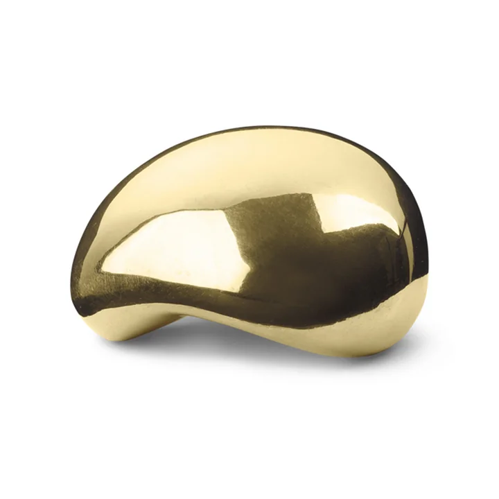 Skulptur von Ferm Living in Messing