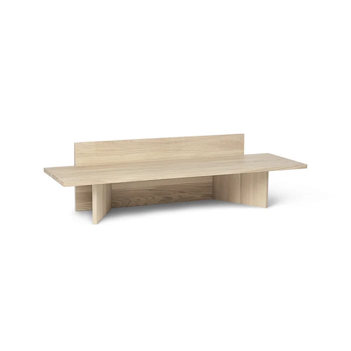 Oblique Bank von Ferm Living in Eiche