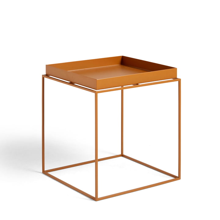 Tray Table 40 x 40 cm von Hay in toffee