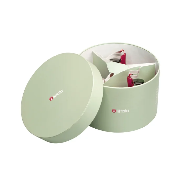 Glasapfel (3er-Set) von Iittala in rot