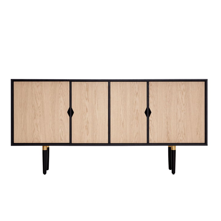 Unique´s Sideboard 163 x 43 x 80 cm von Andersen Furniture in Eiche / schwarz