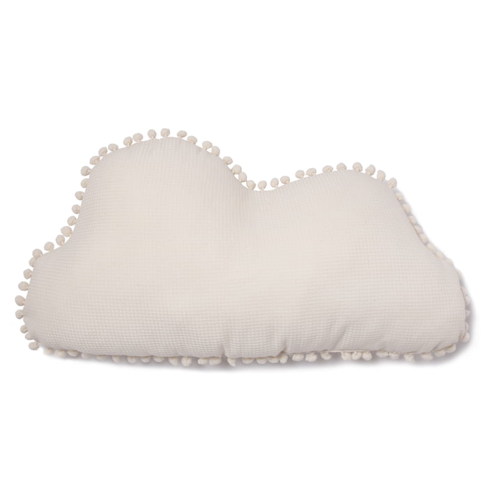 Cloud Marshmallow Kissen, 30 x 58 cm, natur von Nobodinoz 