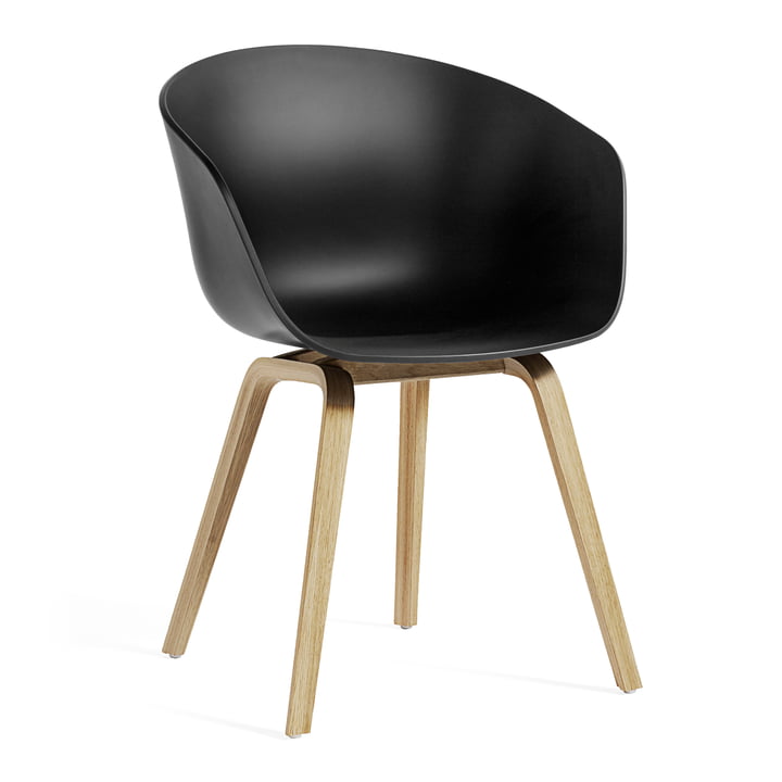About A Chair AAC 22 ECO von Hay in Eiche / schwarz