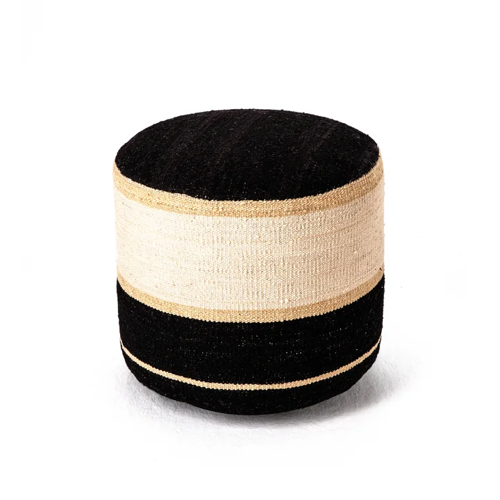 Kilim Pouf, Ø 39 x H 40 cm, Kilim 1 von nanimarquina.