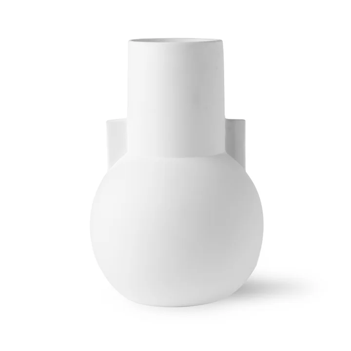 Vase S, Ø 17,5 x H 26 cm, matt weiss von HKliving