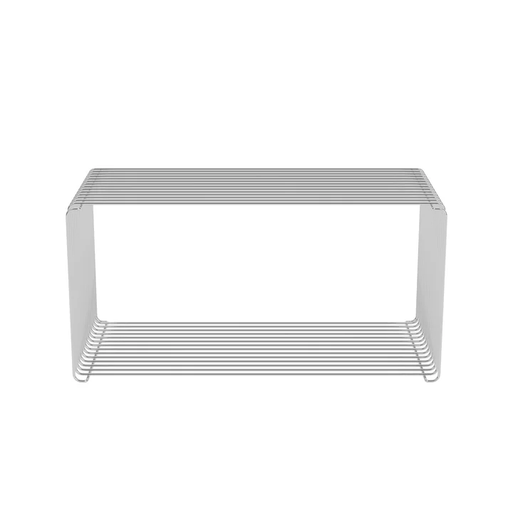 Panton Wire Extended Regal 34,8 cm, Chrom von Montana.