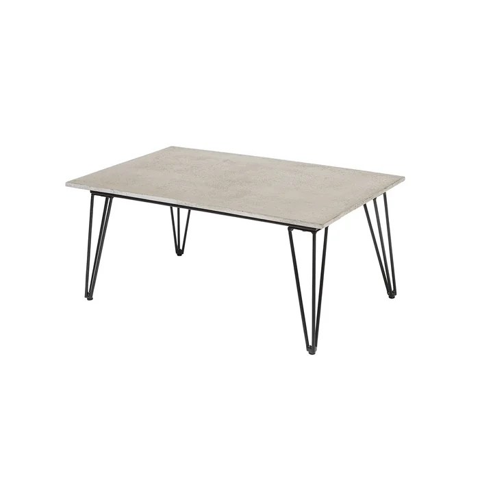 Mundo Coffee Table, Beton / grau von Bloomingville